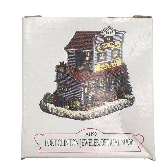 Liberty Falls PORT CLINTON JEWELER OPTICAL SHOP Americana Holiday Village 1995 - Picture 1 of 8